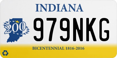 IN license plate 979NKG