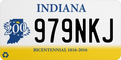IN license plate 979NKJ