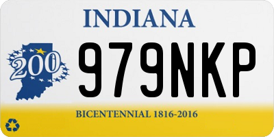 IN license plate 979NKP