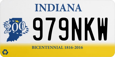 IN license plate 979NKW