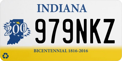 IN license plate 979NKZ