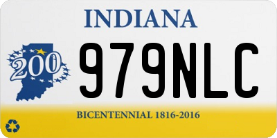 IN license plate 979NLC
