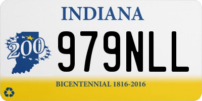 IN license plate 979NLL