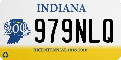 IN license plate 979NLQ