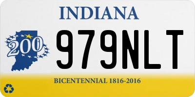 IN license plate 979NLT