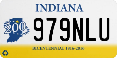 IN license plate 979NLU