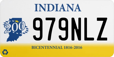 IN license plate 979NLZ