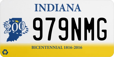 IN license plate 979NMG