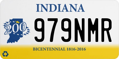 IN license plate 979NMR