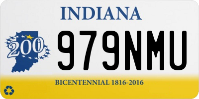 IN license plate 979NMU