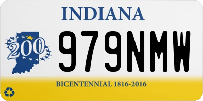 IN license plate 979NMW