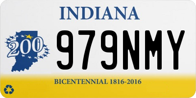 IN license plate 979NMY