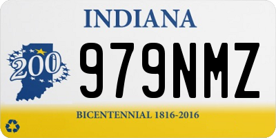 IN license plate 979NMZ