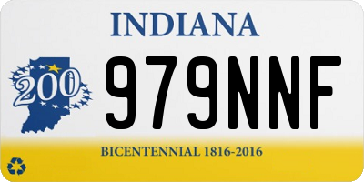 IN license plate 979NNF