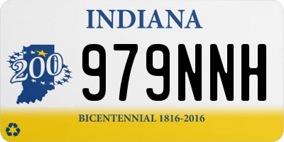 IN license plate 979NNH