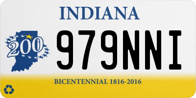 IN license plate 979NNI
