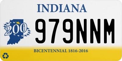 IN license plate 979NNM