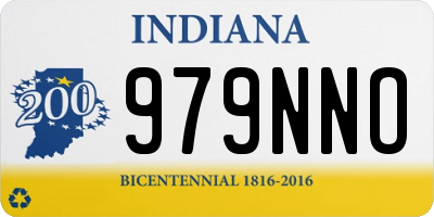 IN license plate 979NNO