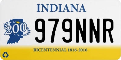 IN license plate 979NNR