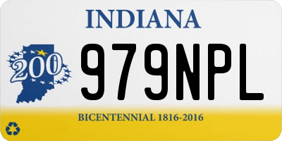 IN license plate 979NPL