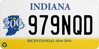 IN license plate 979NQD