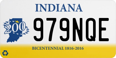 IN license plate 979NQE