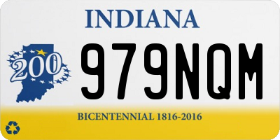 IN license plate 979NQM