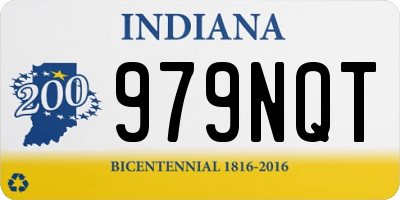 IN license plate 979NQT
