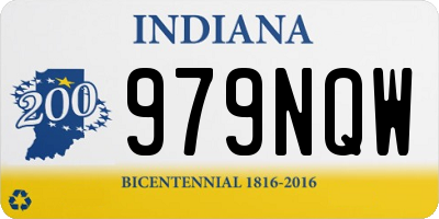 IN license plate 979NQW