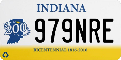 IN license plate 979NRE