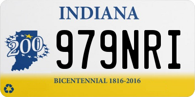 IN license plate 979NRI