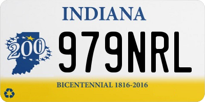 IN license plate 979NRL