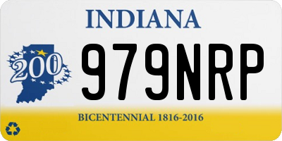 IN license plate 979NRP