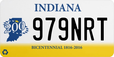 IN license plate 979NRT