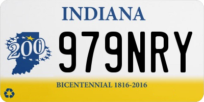 IN license plate 979NRY