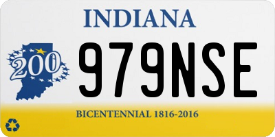 IN license plate 979NSE