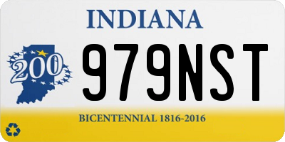 IN license plate 979NST