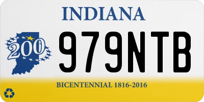 IN license plate 979NTB
