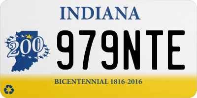 IN license plate 979NTE