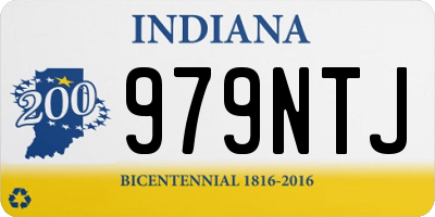 IN license plate 979NTJ