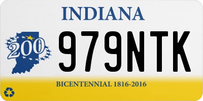 IN license plate 979NTK