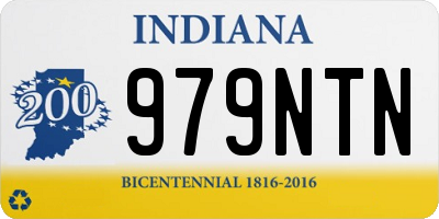 IN license plate 979NTN