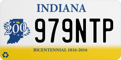 IN license plate 979NTP