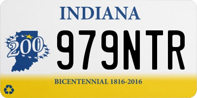 IN license plate 979NTR