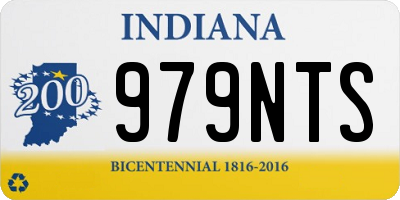 IN license plate 979NTS