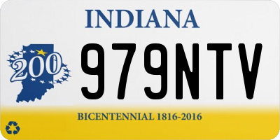 IN license plate 979NTV