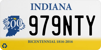 IN license plate 979NTY