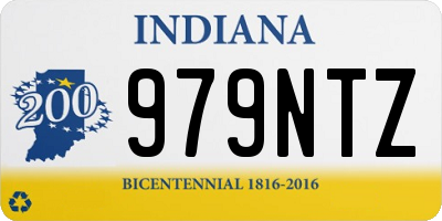 IN license plate 979NTZ