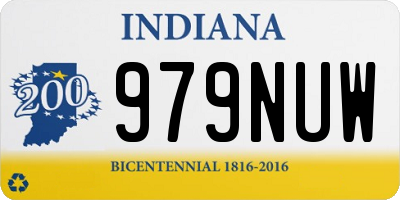 IN license plate 979NUW