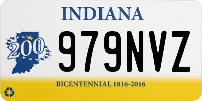 IN license plate 979NVZ